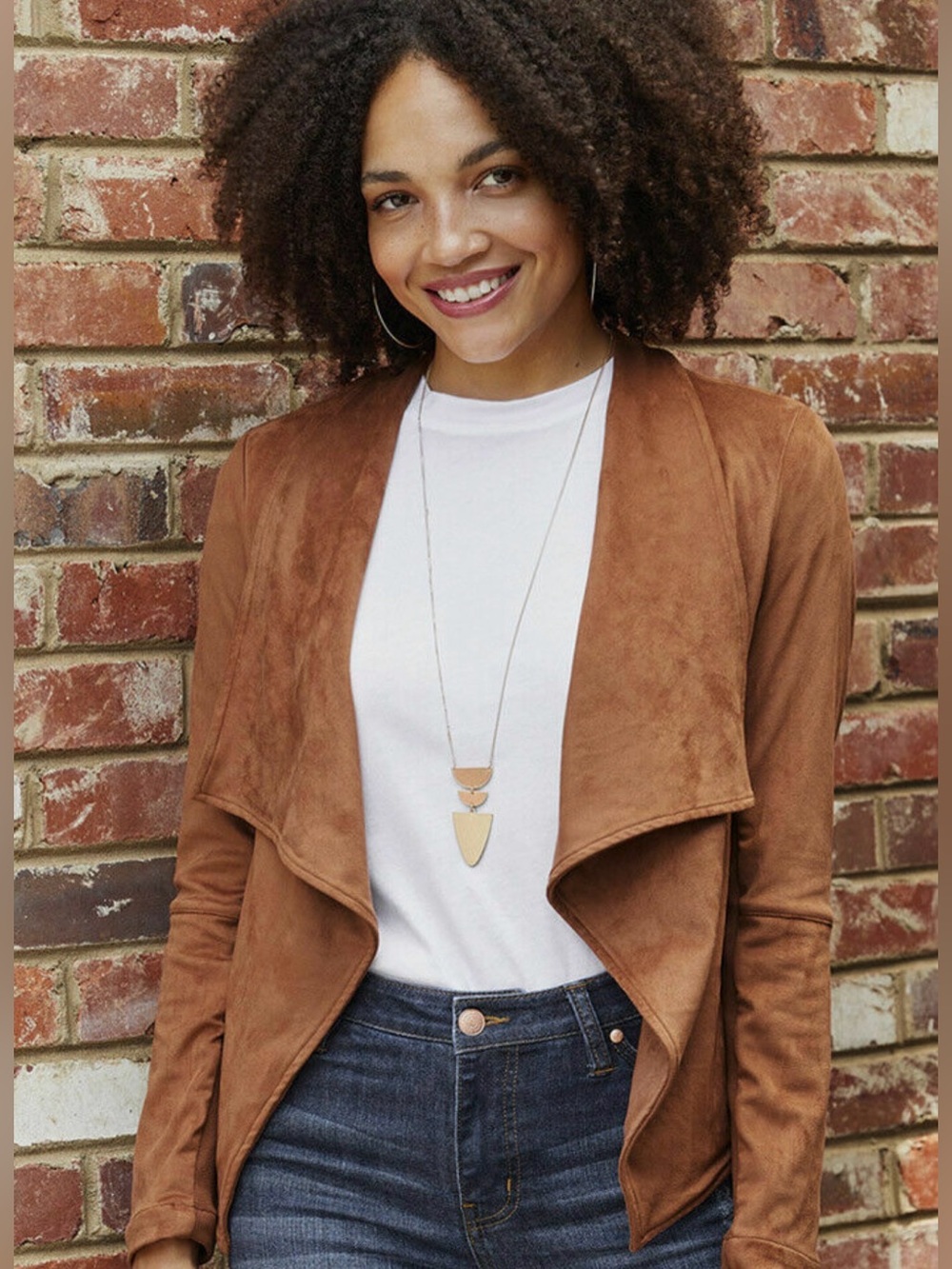 Good Hart by Matilda Jane Cordell Faux Suede Jacket | NWOT